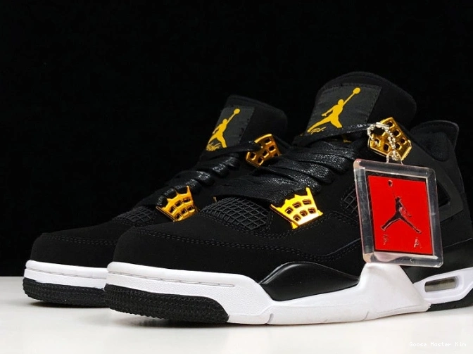 Air Gold-White Jordan Black Metallic 308497-032 Royalty 4 0701